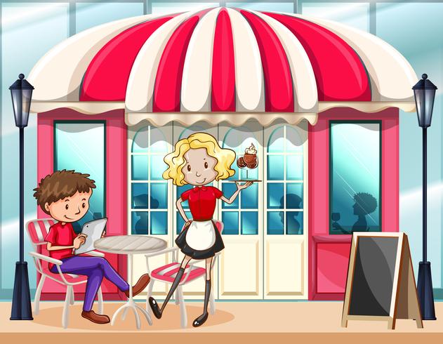 Restaurant vector