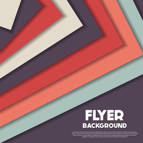 fresh background flyer style background Design Template vector