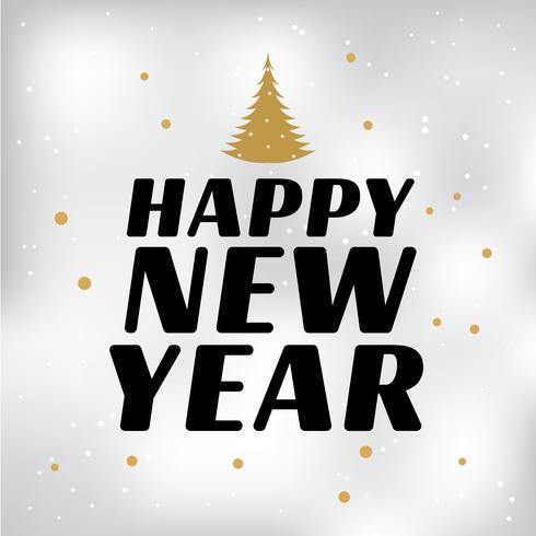 Happy New Year Background Vector background