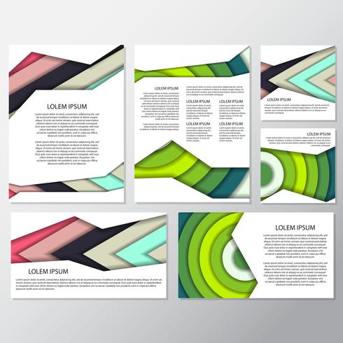 fresh background flyer style background Design Template vector