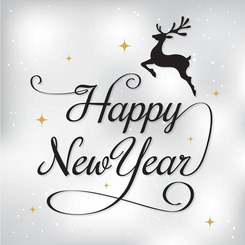 Happy New Year Background Vector background