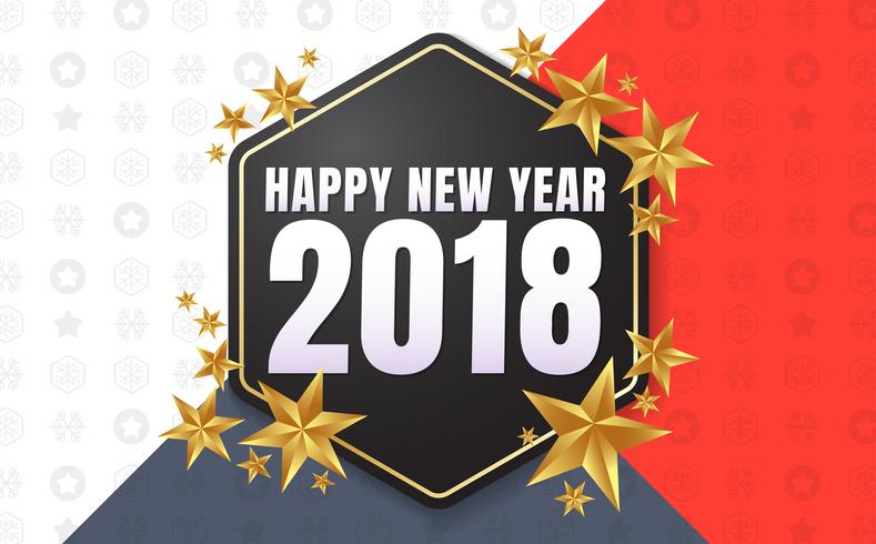 Happy New Year Background Vector background