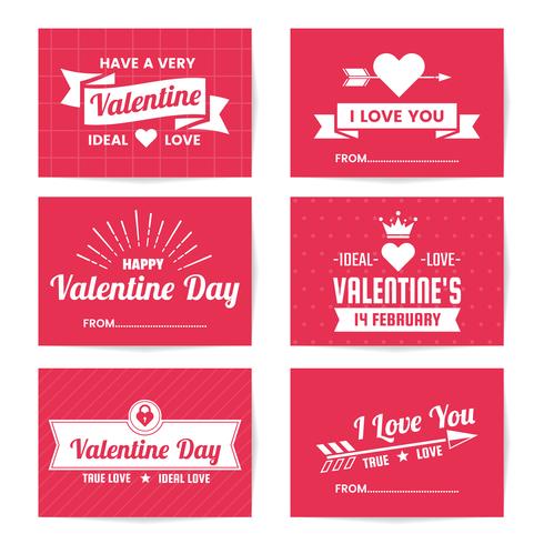 Valentine template banner Vector background for banner