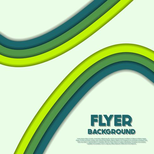 fresh background flyer style background Design Template vector