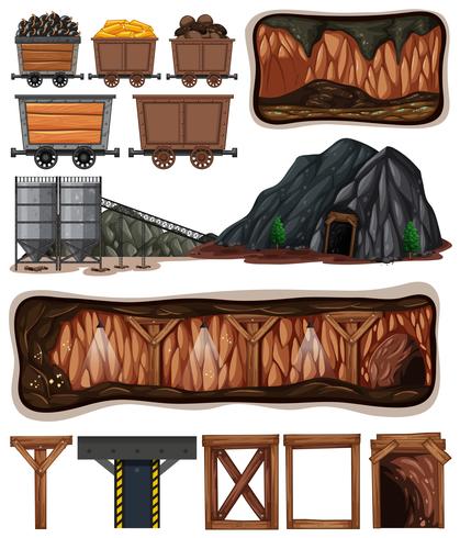 A Set of Mining Element vector