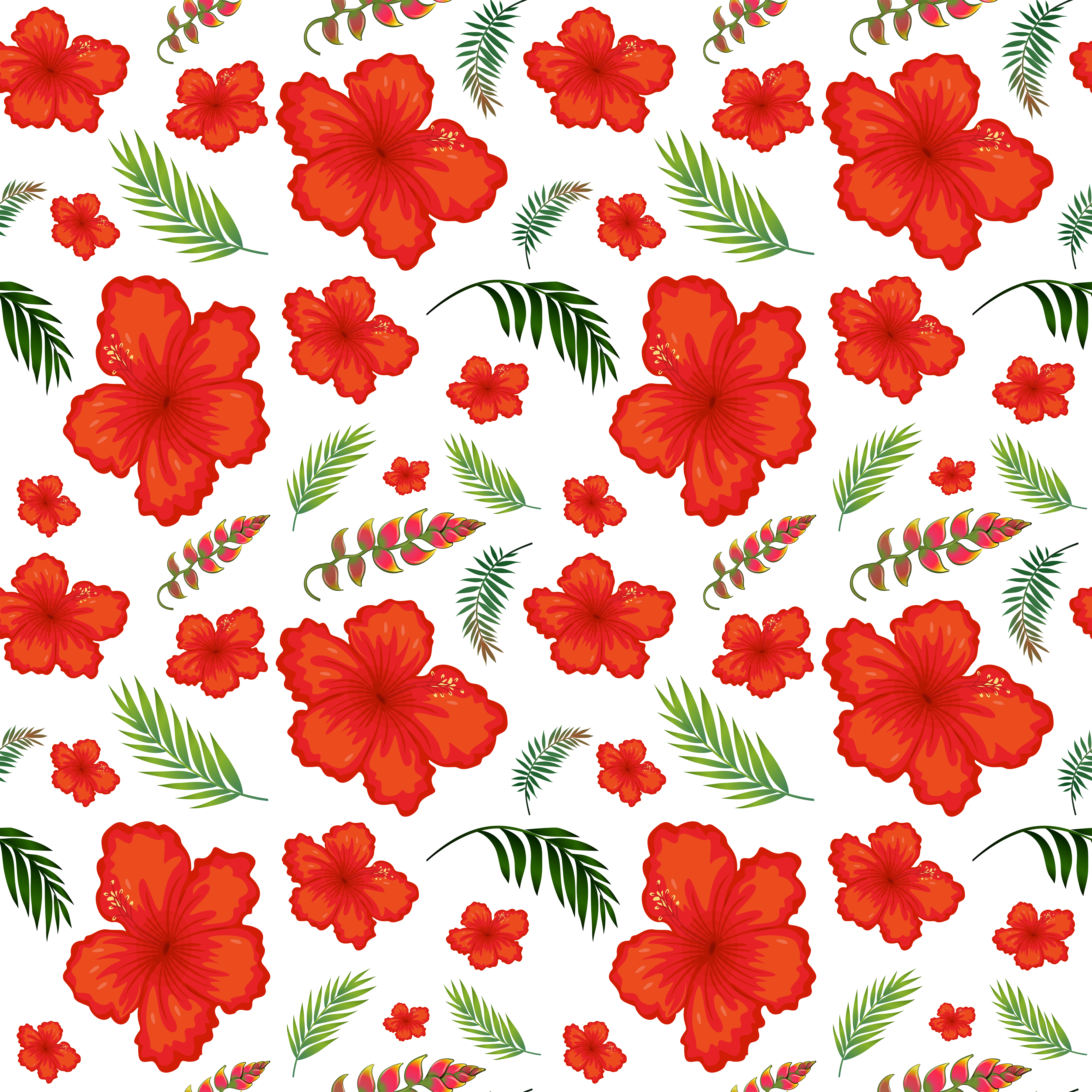 Hibiscus flower seamless pattern 373724 Vector Art at Vecteezy Hibiscus flower seamless pattern 373724 Vector Art at Vecteezy