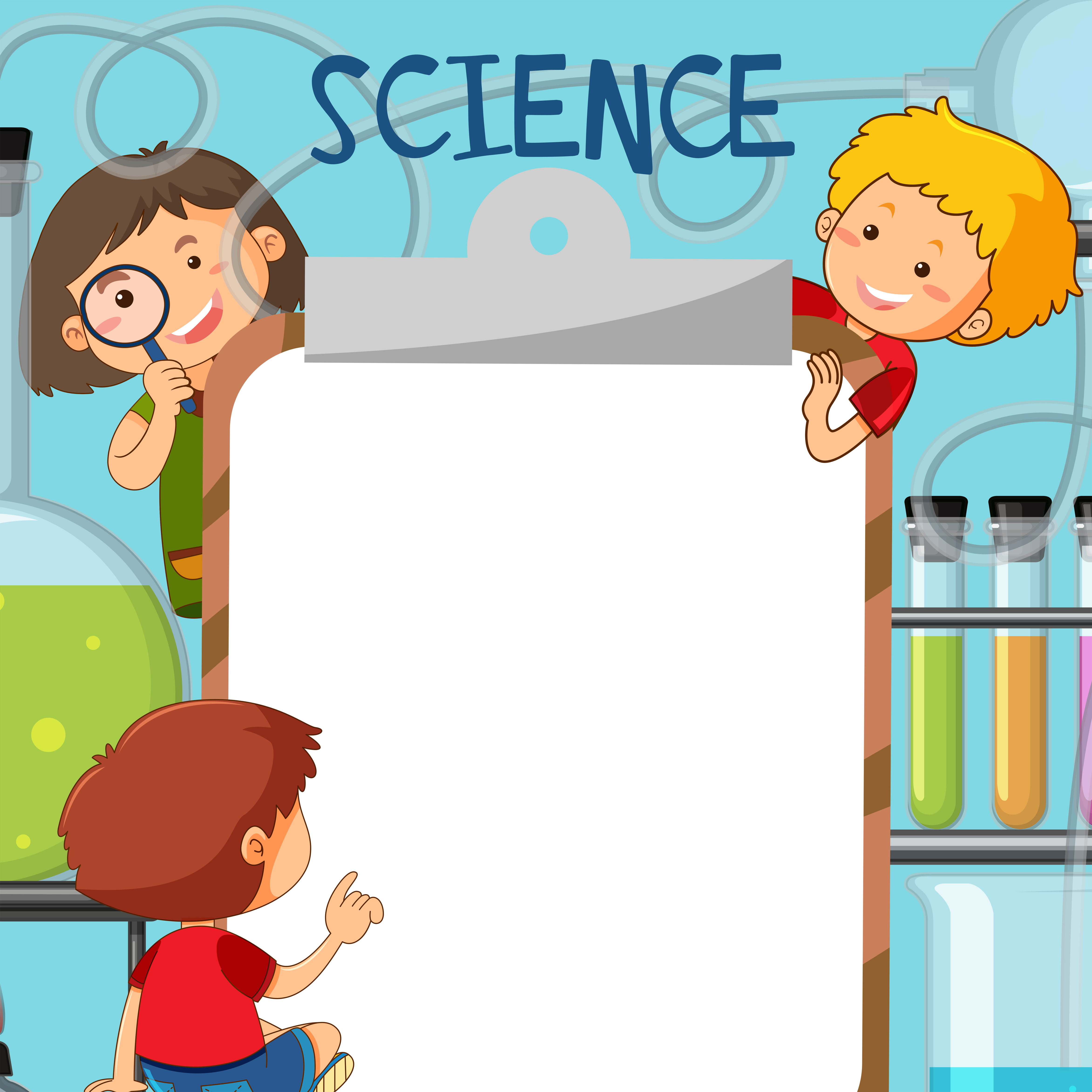 science background for kids