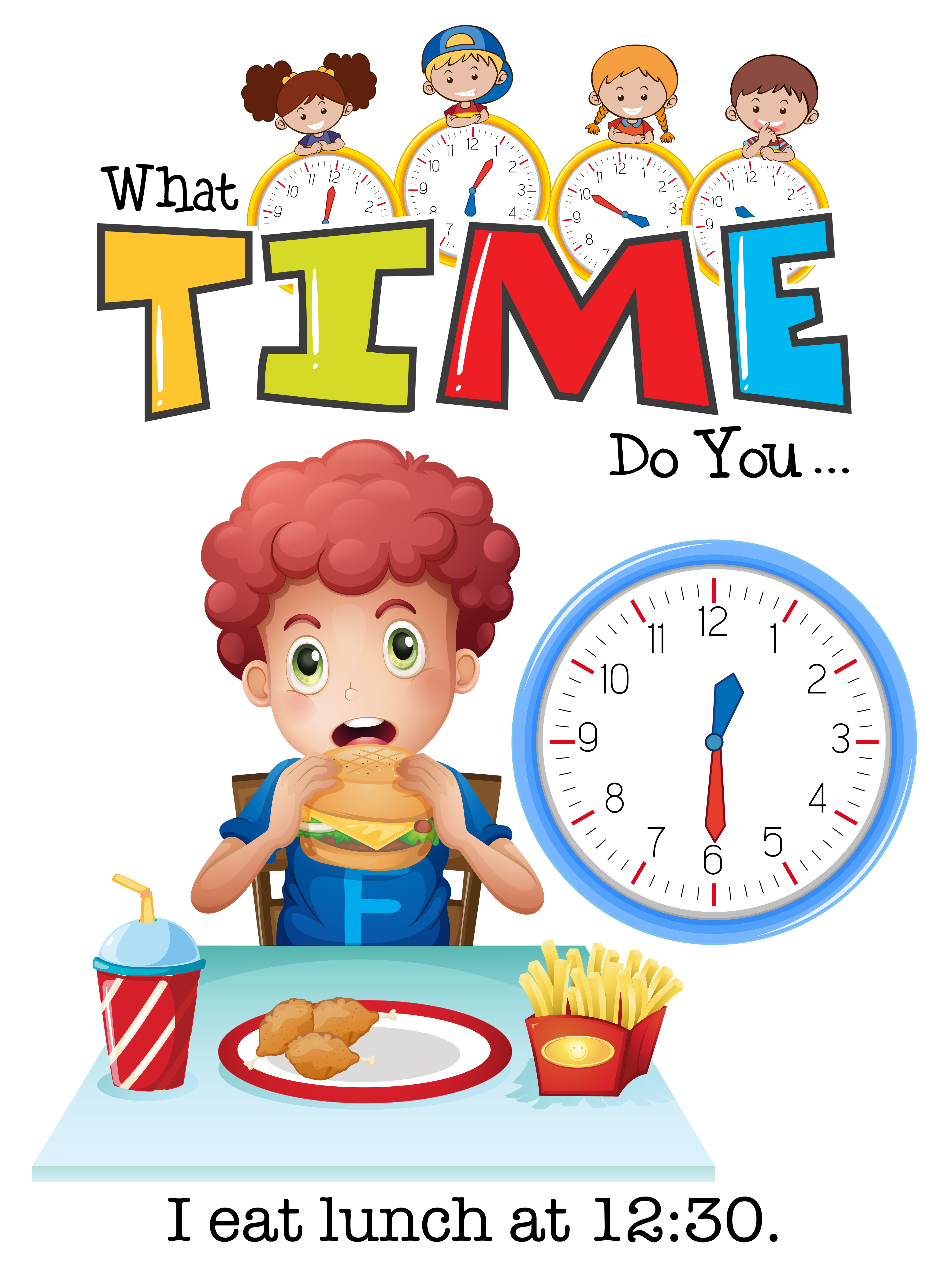 Lunch Time Free Vector Art - (352 Free Downloads)