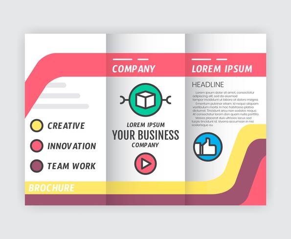 Business Brochure Design vector