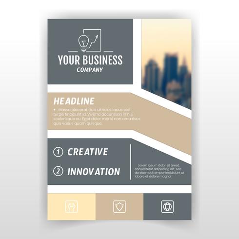 Business Brochure Design vector