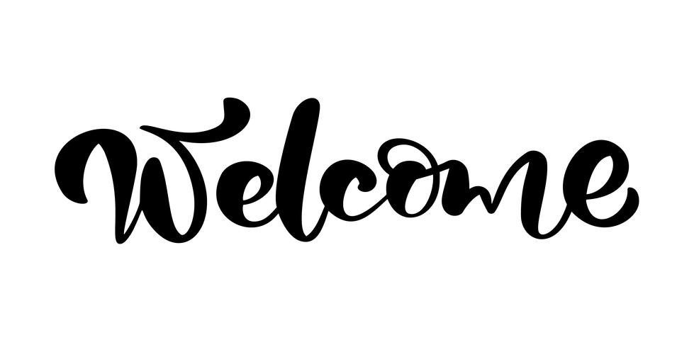 Welcome Cursive Font