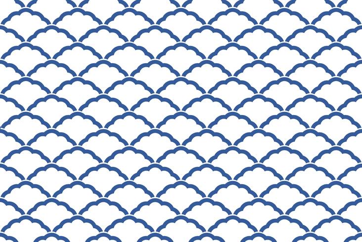 Japanese traditional, seamless pattern. Horizontally and vertically repeatable. vector