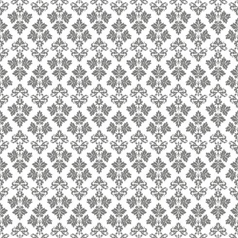 Seamless Ornamental Floral Pattern Background vector