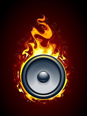 Burning speaker vector