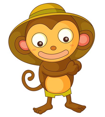 little monkey vector