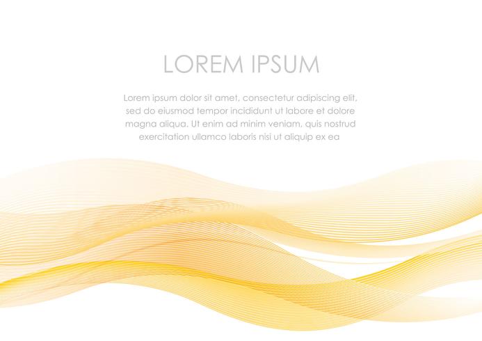 Abstract background with a wavy pattern and text space. vector