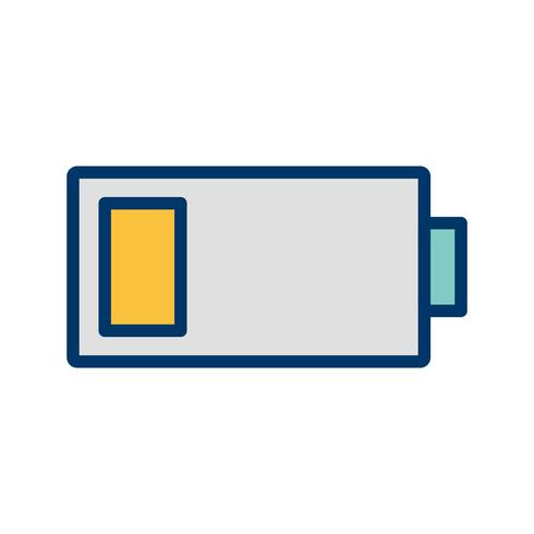 Low Battery Vector Icon