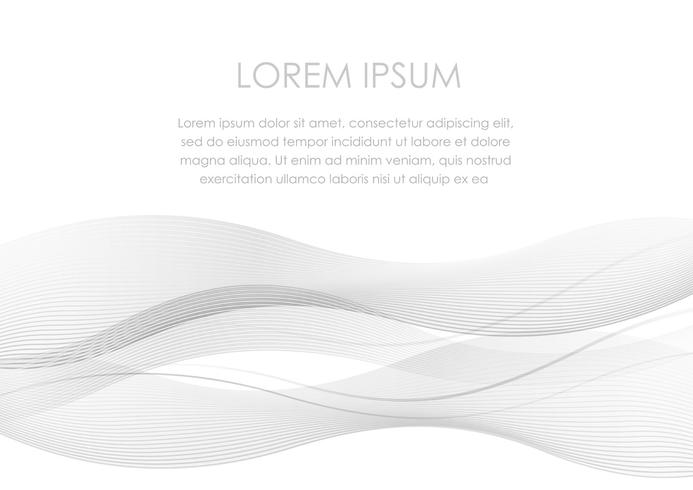 Abstract background with a wavy pattern and text space. vector