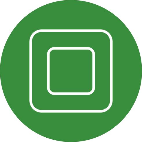 Stop Vector Icon