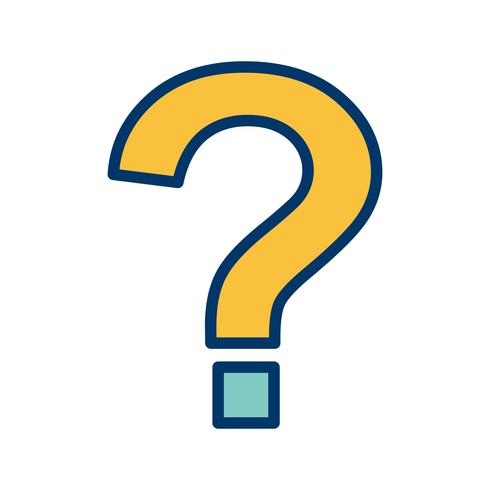 Question Mark Vector Icon