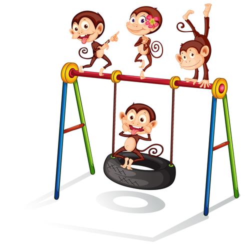 Monkey and swing vector