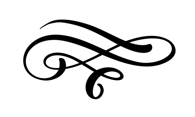 Download Vintage elegant divider or separator, swirl, or corner ...