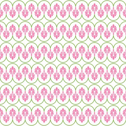 Seamless Ornamental Floral Pattern Background vector