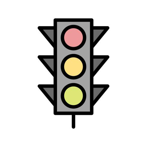 Vector Light signals Icon