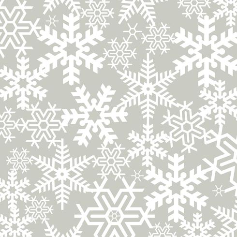 Christmas snowflakes vector