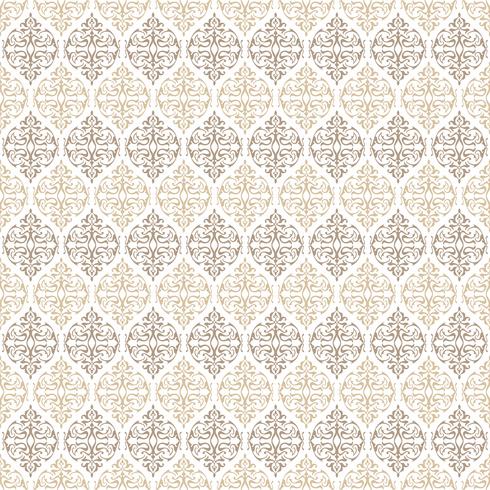 Seamless Ornamental Floral Pattern Background vector