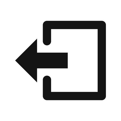 Logout Vector Icon