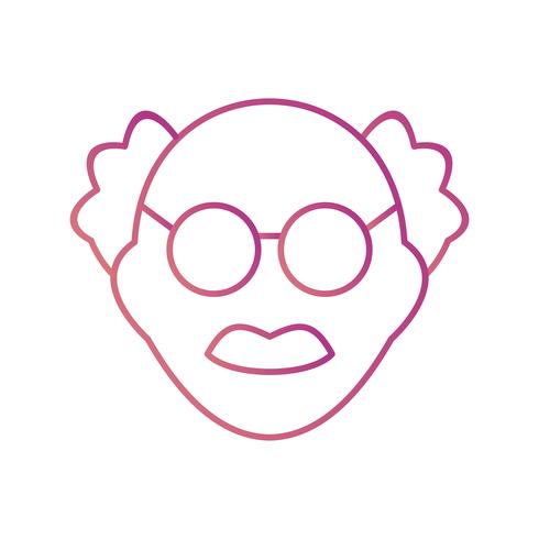 Male Scientist Vector Icon