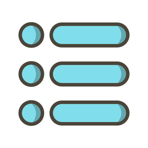 List Vector Icon