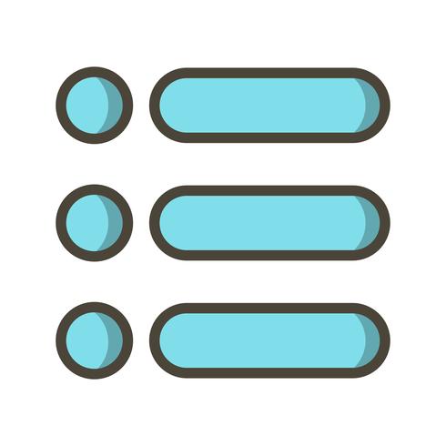 List Vector Icon