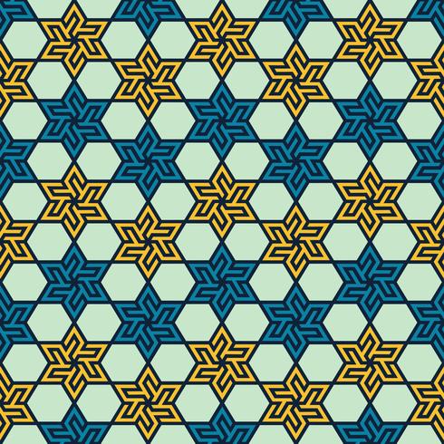 Seamless Ornamental Floral Pattern Background vector
