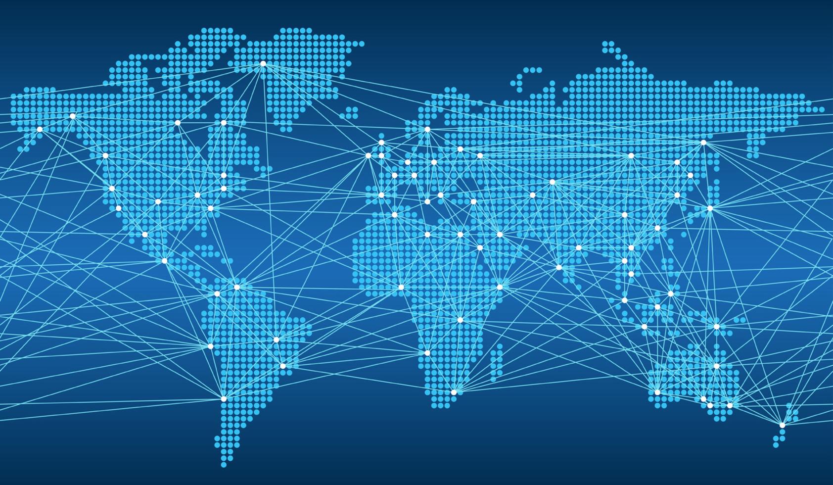 Seamless map of the global network system. 376182 Vector Art at Vecteezy