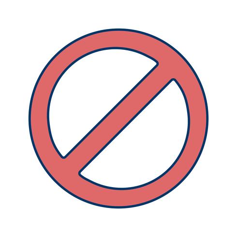 Forbidden Vector Icon