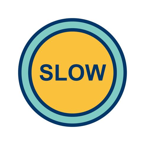 Vector Slow Icon