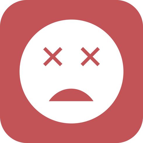 Dead Emoji Vector Icon
