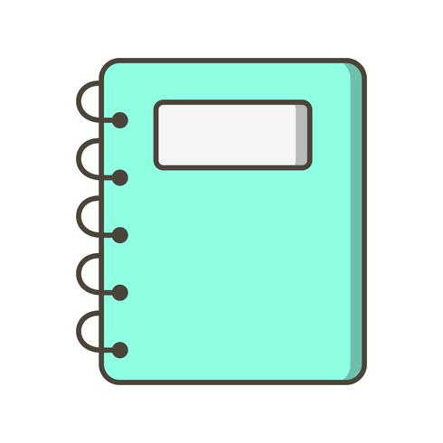 Notepad Vector Icon