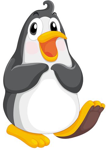 Pingüino vector