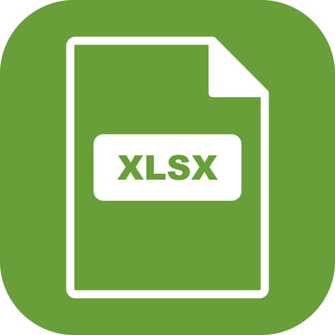 XLSX Vector Icon