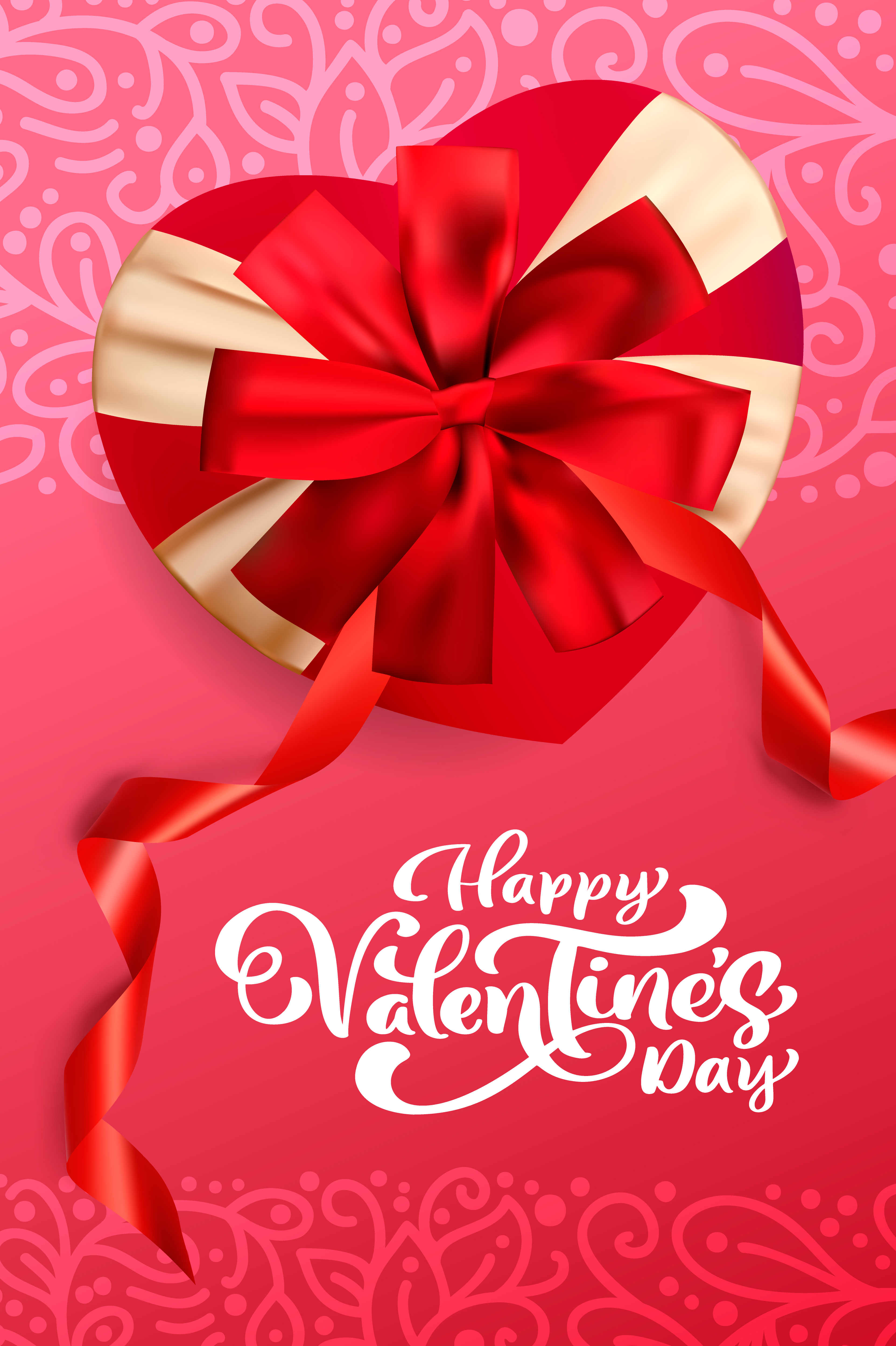 Download Happy Valentines Day typography vector design for greeting ...