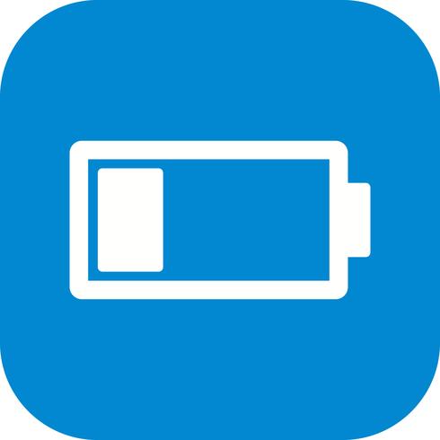 Low Battery Vector Icon
