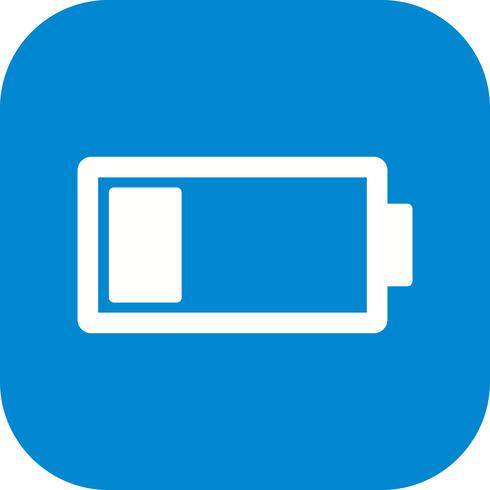 Low Battery Vector Icon