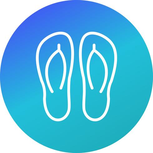 Slippers Vector Icon