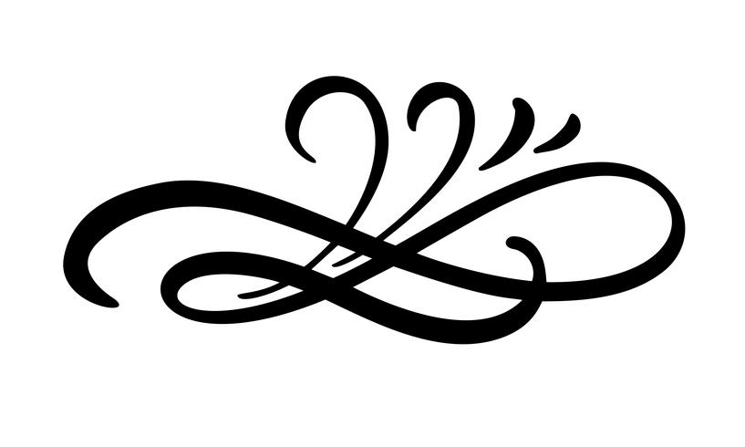Download Vintage elegant divider, swirl, or corner decorative ornament - Download Free Vectors, Clipart ...