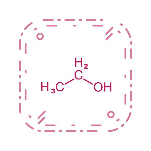 Icono de Vector de etanol