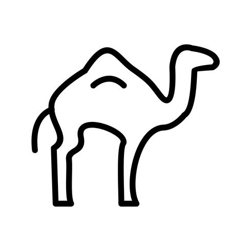 Camel Vector Icon