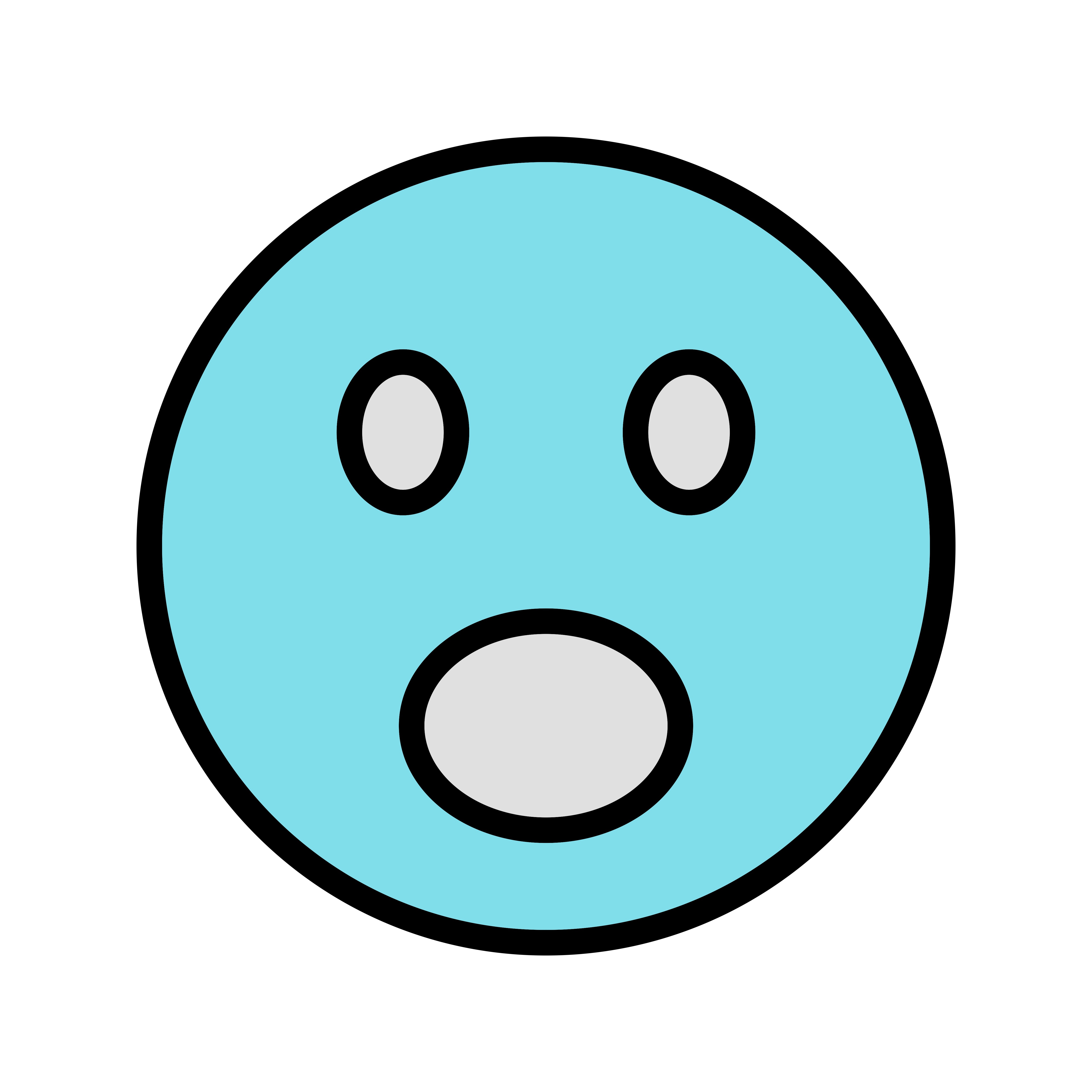 Download Surprised Emoji Vector Icon - Download Free Vectors, Clipart Graphics & Vector Art